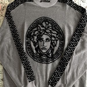 Versace Mens Crewneck Sweater